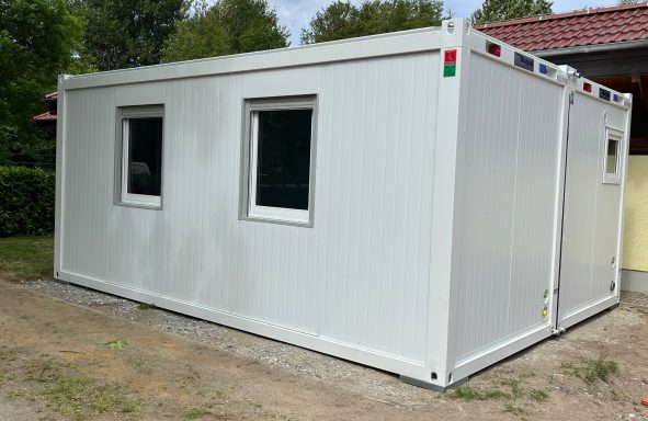 Doppelcontaineranlage für Strandbad Neuenhagen