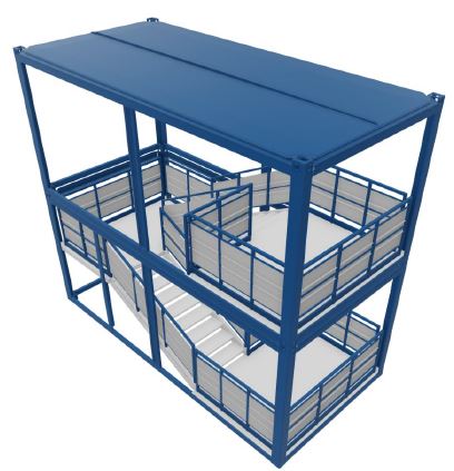 Treppenturm (Ausführung EG und 1.OG)